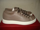 100% AUTHENTIC NEW MEN FERRAGAMO RAMBLAS GRAY SNEAKERS UK 10/ US 11 — photo 4