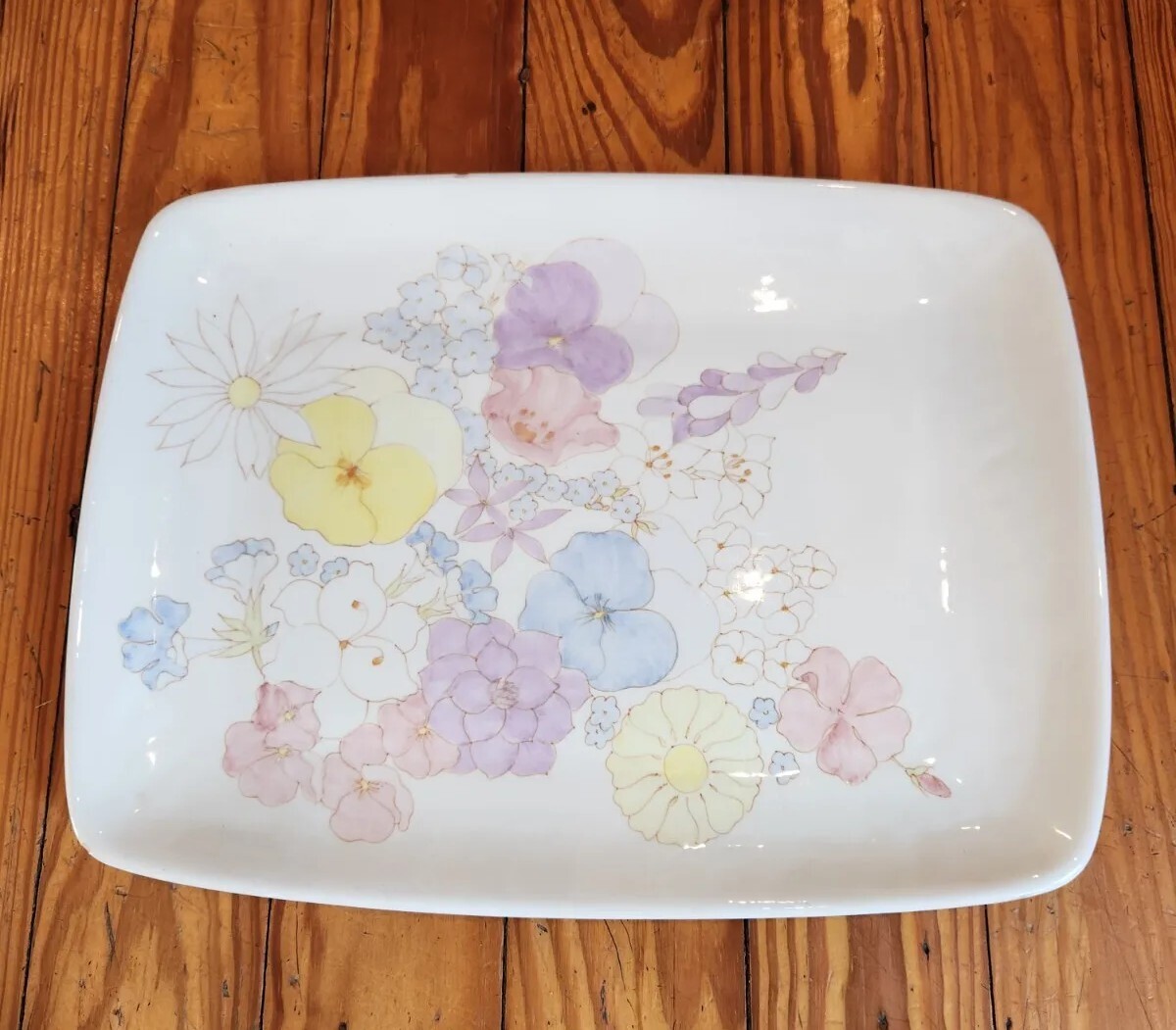 Ernestine Cannon Salerno Italy Platter #167 Signed July 5, 1957 15' x 11  1/4