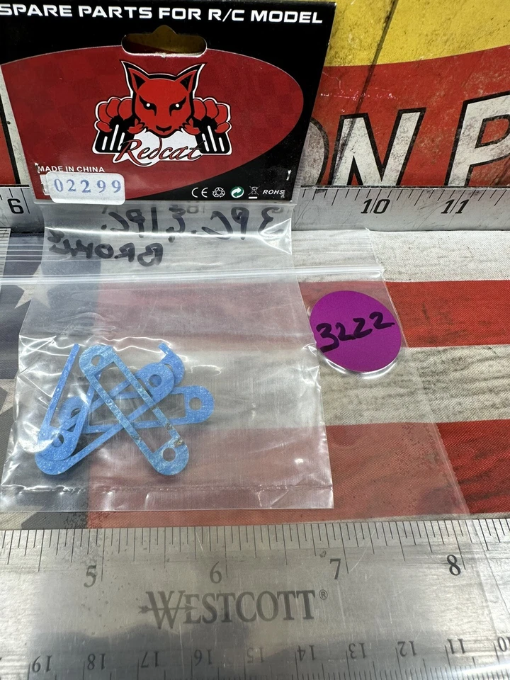 Redcat Racing 02299 Exhaust Gasket 3pc. - Image 4 of 4