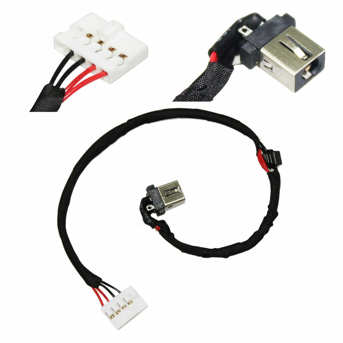 Câble Jack D'alimentation DC - Compatible Dell Alienware 13 Et Autres - Référence Dc30100su00