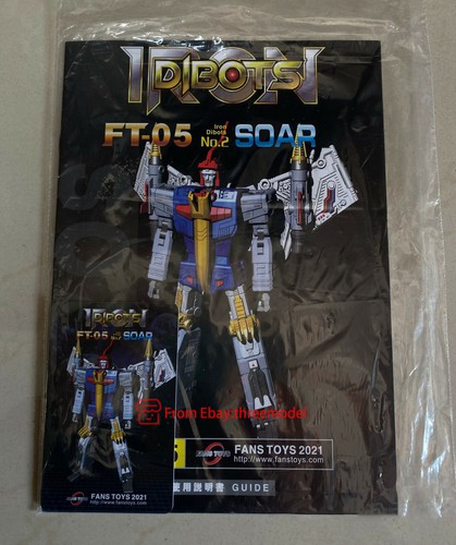 Figura de acción FansToys Ft-05 FT05 ft05 colección Soar Dinobots en stock nueva - Imagen 9 de 9