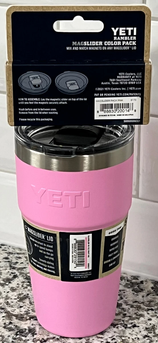 YETI Rambler 18oz Bottle with Chug Cap, Ice Pink NWT 100% AUTH