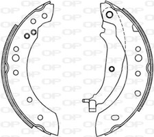 Mâchoire de frein Smart FORFOUR