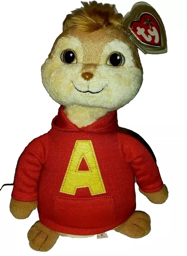 Ty Beanie Buddy - ALVIN the Chipmunk (10 Inch Plush)(Alvin & the Chipmunks)  MWMT