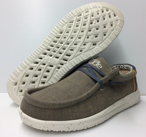 Hey Dude Wally Free Natural Beige Men's 