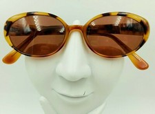 Vintage Trendi Smilen Tortoise Oval Sunglasses Hong Kong FRAMES ONLY