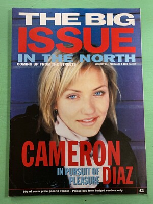 BIG ISSUE 31-Jan-2000 CAMERON DIAZ Half Man Half Biscuit Christopher Ecclestone