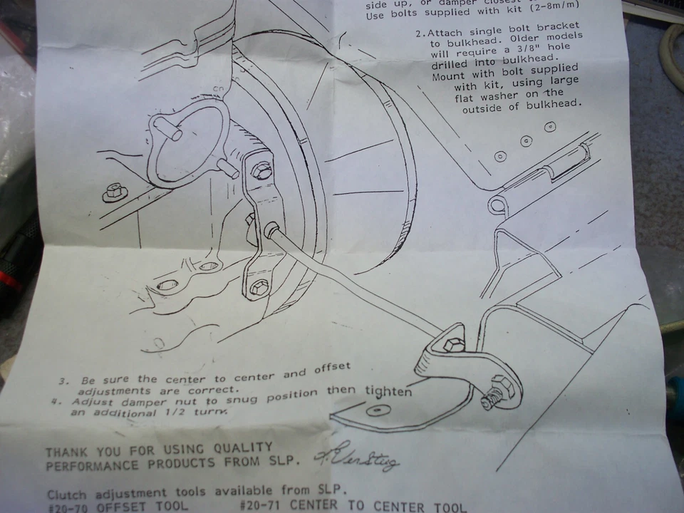 Polaris Snowmobile Indy Wedge XC 650 500 XCR Fuji Motor Torque Arm SLP NEW 23-PT - Image 2 of 3