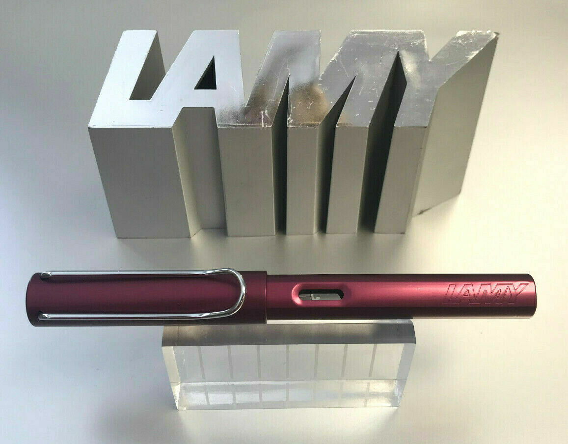 Lamy Füllhalter AL-star Bronze – Sonderfarbe, Feder M, Inkl. Tintenpatrone & Laser-Gravur Möglich