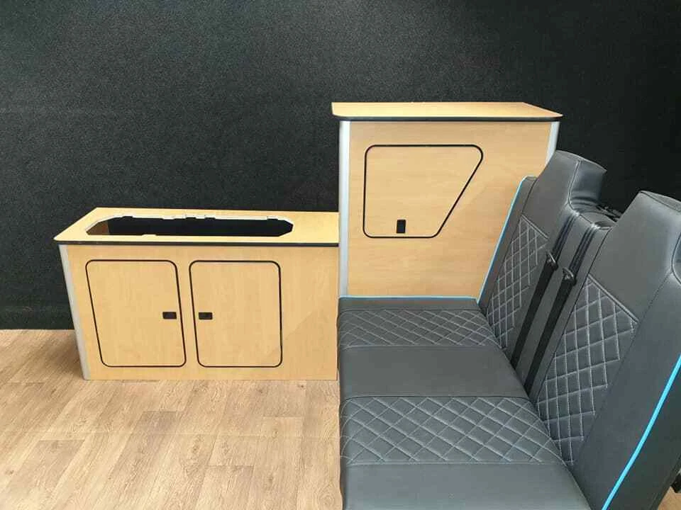 Lightweight cupboard outlet