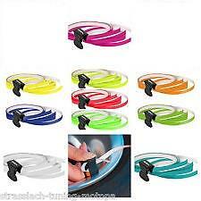 CHROME GREEN 6mm Wheel Rim Tape Pin Stripe Kit + Applicator Motorbike B