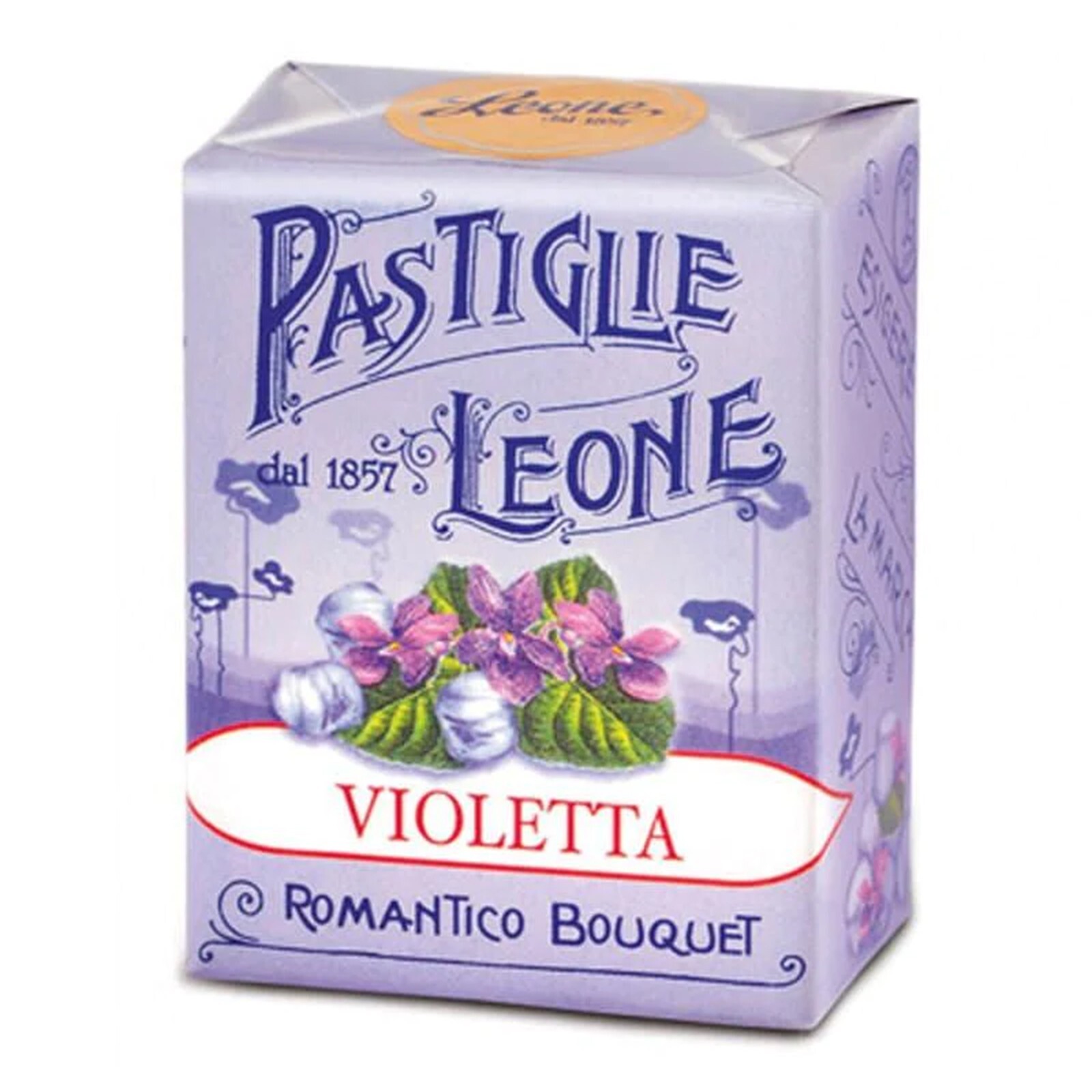 Pastiglie Leone Le Originali Gusto Violetta Scatolina da 30 grammi