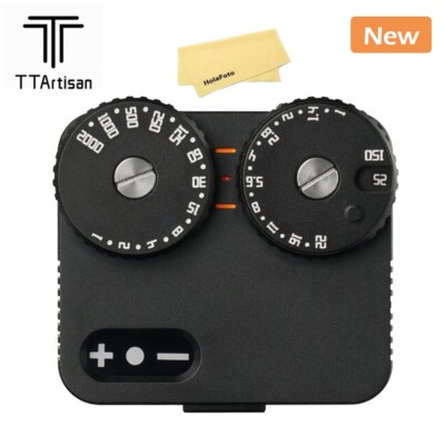 TTArtisan Light Meter II Two Dials Camera Lightmeter 34g 23-Stop Shutter Speed