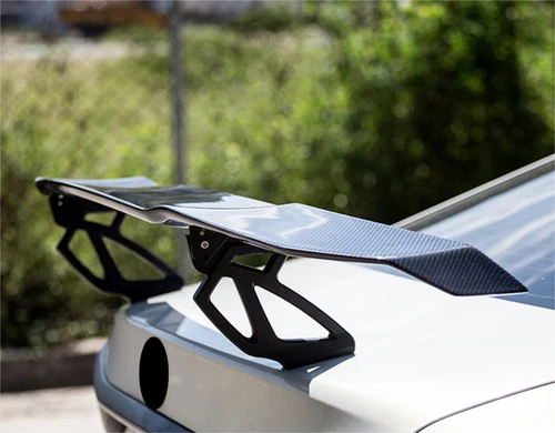 55'' Universal Spoiler Carbon Fiber Rear Wing Sedan/Coupe V Style General GT