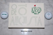 NEW  VICE Pro Plus Ode To Augusta 1 Dozen golf balls FREE 2 Dozen TEES