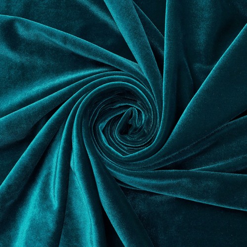 Stretch Velvet Polyester Spandex Heavyweight 60/61 Inch Fabric By The Yard - Picture 70 of 99