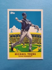 MICHAEL YOUNG 2007 TOPPS FLASHBACK FRIDAYS BASEBALL CARD # FF17 G3893