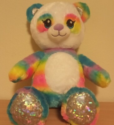 Build A Bear B-A-B Rainbow Friends Silver Feet/Ears 16'' Stuffed Plush - Rare