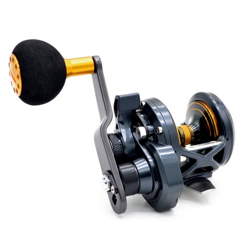TICA X-Jigger XJ5H Multirolle 7,3:1 Schiebebremse Angelrollen 107CM Schnureinzug - 第 1/14 張圖片