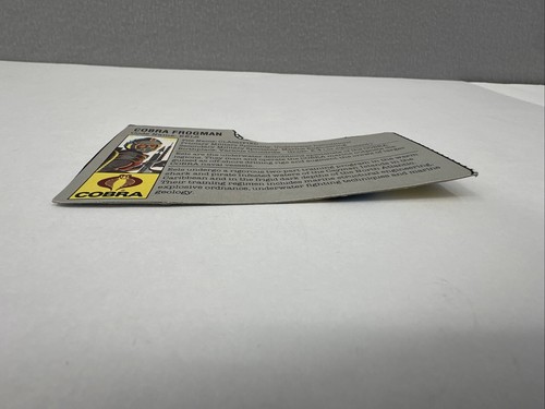 GI Joe 1985 Cobra Frogman Eels Scuba Diver Action Figure Parts Lot for Repair - Picture 15 of 17