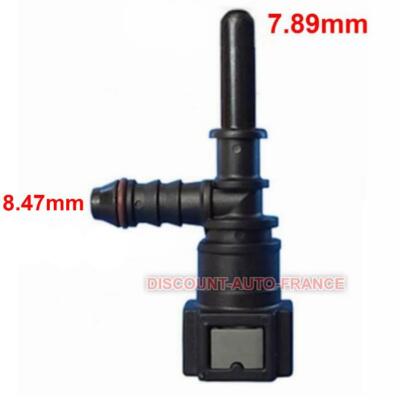 Raccord Connecteur Pour Tuyau Durite Essence/diesel - Diamètres 7.89, 9.89, 11.80 Mm