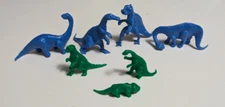 Timmee Dinosaurs Vintage 1960s Plastic Prehistoric Figures Lot of 7