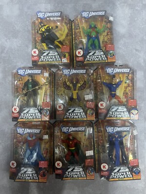 DC Universe Classics 75 Years Of Super Power Complete Set of 8  (Validus)-KMart