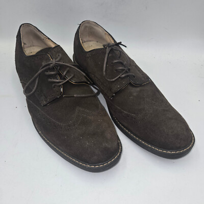 G.H. Bass & Co. Brown Suede Oxfords s-l400.jpg main image 2