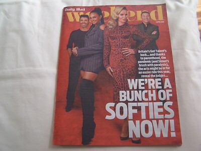 BRITAIN'S GOT TALENT - Daily Mail Weekend Magazine 9 APRIL 2022 Gentleman Jack