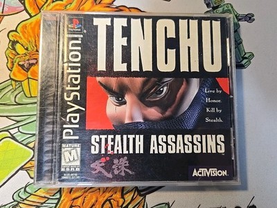 Tenchu: Stealth Assassins (PlayStation 1, 1998) CIB Black Label