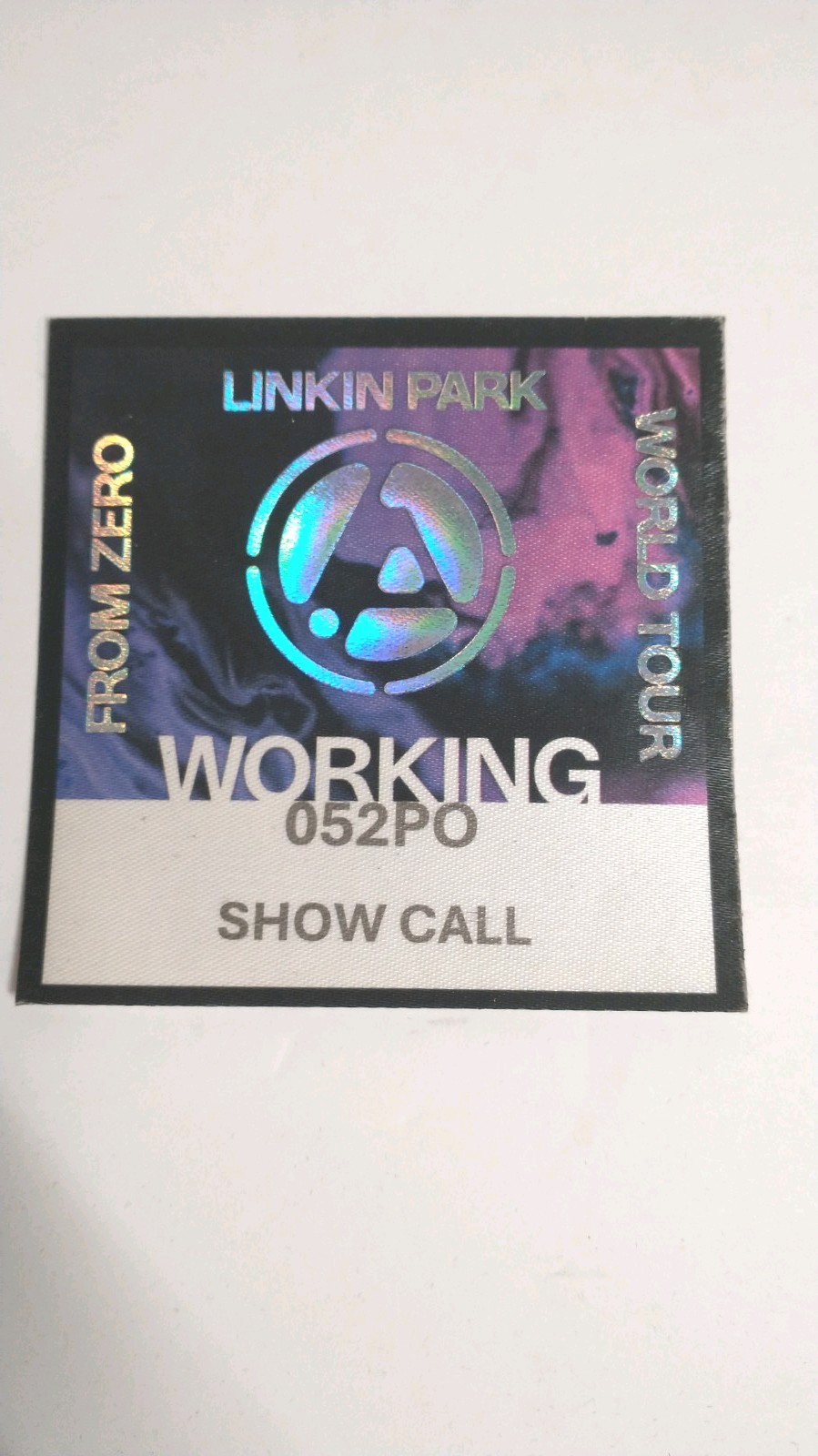 Linkin Park From Zero Tour 2024 2025 Backstage Pass Great Condition