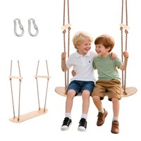 Skateboard Schaukel Kinderschaukel Schaukelsitz Outdoor Kinder Erwachsene Holz