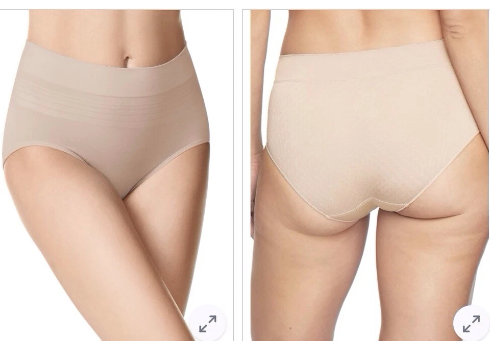 Warner’s  No Pinching, No problem Women’s Briefs, NWT,  Set Of 5 $30, Retail $60 - Image 2 of 3
