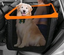 Dog Car Seat for Large Dogs Pet Cat Booster Seat for Small Medium Hard Bottom...