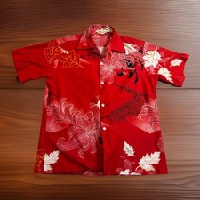 True Vintage Tropicana Hawaiian Shirt Mens Floral 50s 60s Size Large
