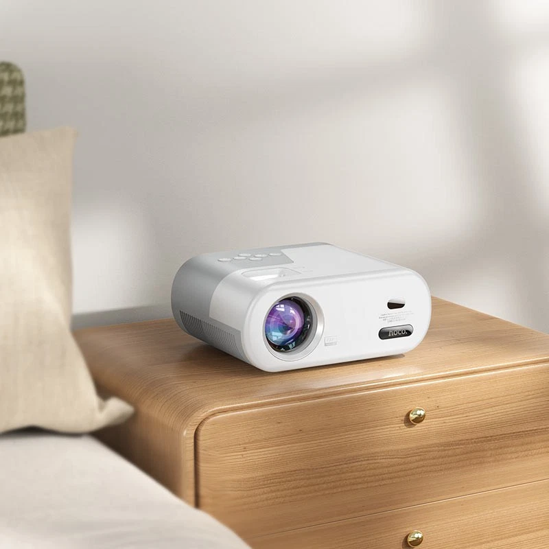 Hoco DT2 Smart Projector 720P HD Android WiFi Bluetooth LED Home Cinema HDMI USB - Image 2 of 4