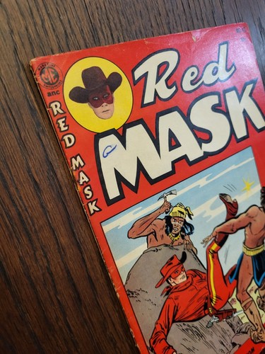 Red Mask 42 #1 In Title Ghost Rider Tim Holt 1954 Pre Code Golden Age LOT HS5 - Picture 2 of 18