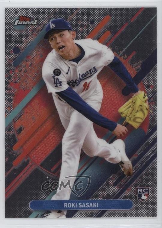 2025 Topps Finest Rare Roki Sasaki #288 0u38