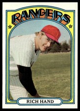 1972 Topps Rich Hand  - Texas Rangers #317