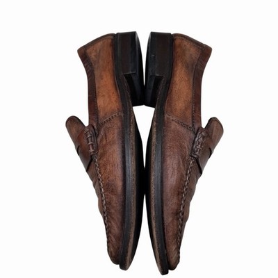 Franco Cuadra Shoes Mens Size 27.5 Brown Leather Loafers Slip On Shoes‎ Franco Cuadra Shoes Mens Size 27.5 Brown Leather Loafers  main image 4