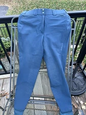 Ariat Pro Series Women's Riding Breeches, Blue 32L