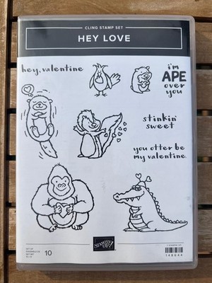 Stampin Up Stempelset HEY LOVE, niedliche Tierchen