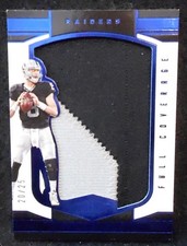 2016 Connor Cook Plates & Patches Rookie 2-CLR PATCH.../25...Oakland Raiders