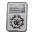 2021 PM B.V. Island Morgan to Peace Dollar 100th Anniversary Rev.  NGC Gem