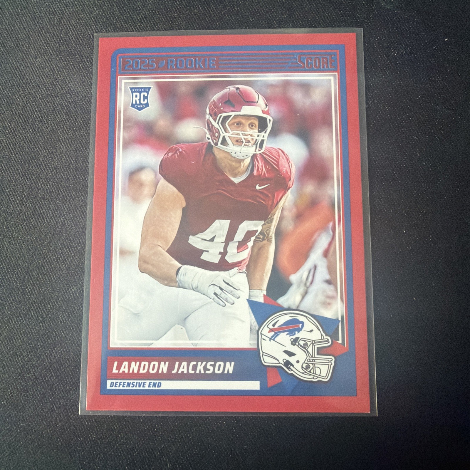 2025 Score - Rookies Landon Jackson #87 Red (RC)