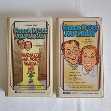 Fibber McGee and Molly 9 Hours Vintage Programs 6 Cassette Tapes Radio Spirits