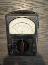 Triplett Model 630-A Volt-Ohm-Milliammeter 600 V AC/DC Analog Multimeter