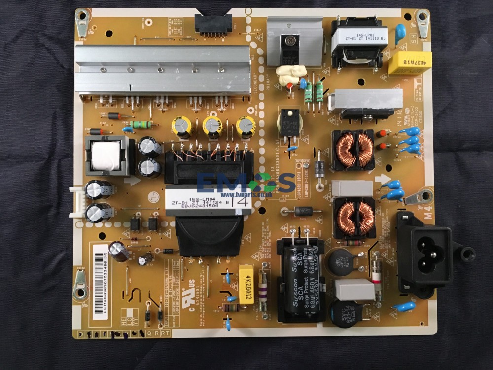 EAY63630702 EAX66232501(1.5) POWER SUPPLY FOR LG 43LF630V-ZA.BEKYLJG