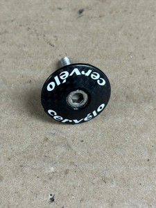 Cervelo 1 1/8 Threadless Carbon Headset Top Cap, Black
