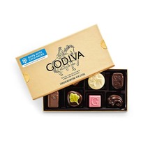 Assorted Belgian Chocolate Gift Box Gourmet Selection 8 Piece Confectionery Set